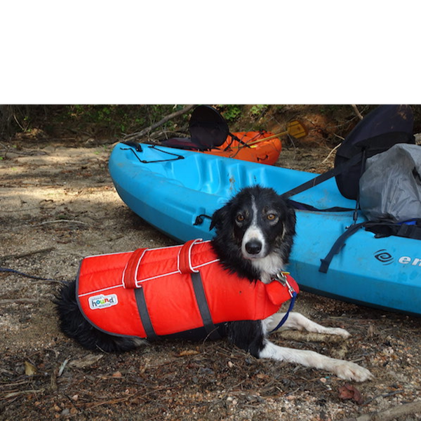Ailsa getting ready to go kayaking